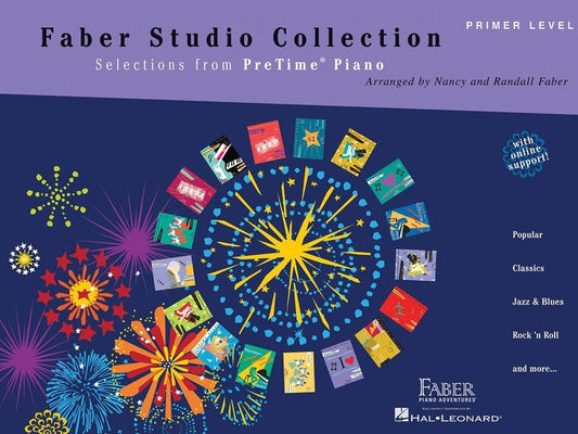 Faber Studio Collection PreTime Piano Primer by Nancy Faber - 20 Pages