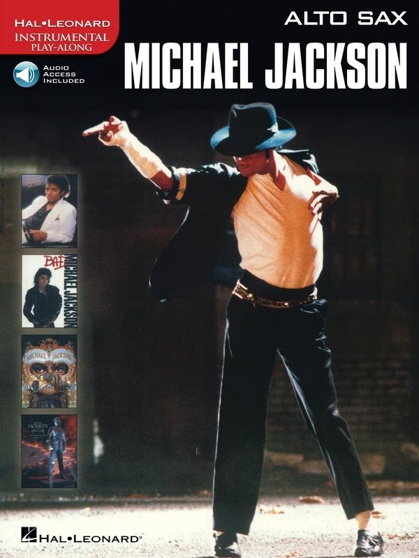 Michael Jackson Instrumental Solos Alto Sax Bk/Ola (Hal Leonard)