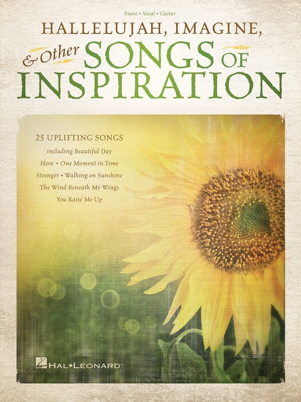 Hallelujah, Imagine & Other Songs of Inspiration — Piano/Vocal/Guitar (Hal Leonard)