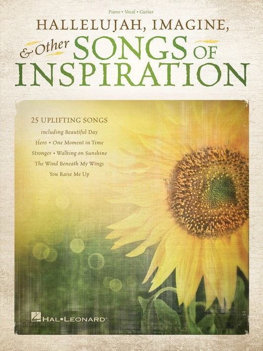 Hallelujah, Imagine & Other Songs of Inspiration — Piano/Vocal/Guitar (Hal Leonard)