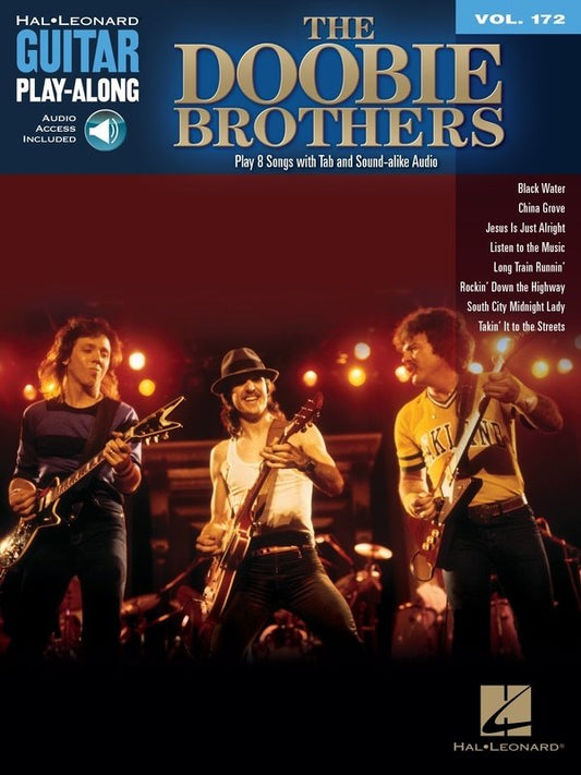 Doobie Brothers — Guitar Play-Along Vol. 172, Book/Online Audio (Hal Leonard)