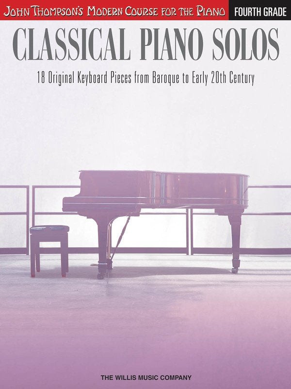 Classical Piano Solos Fourth Grade (Willis Music)