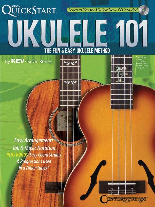 Ukulele 101 — TAB, Book & CD (Centerstream Publications)