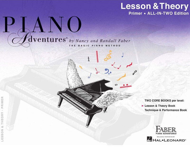 Piano Adventures All-In-Two Primer Level Lesson & Theory Book