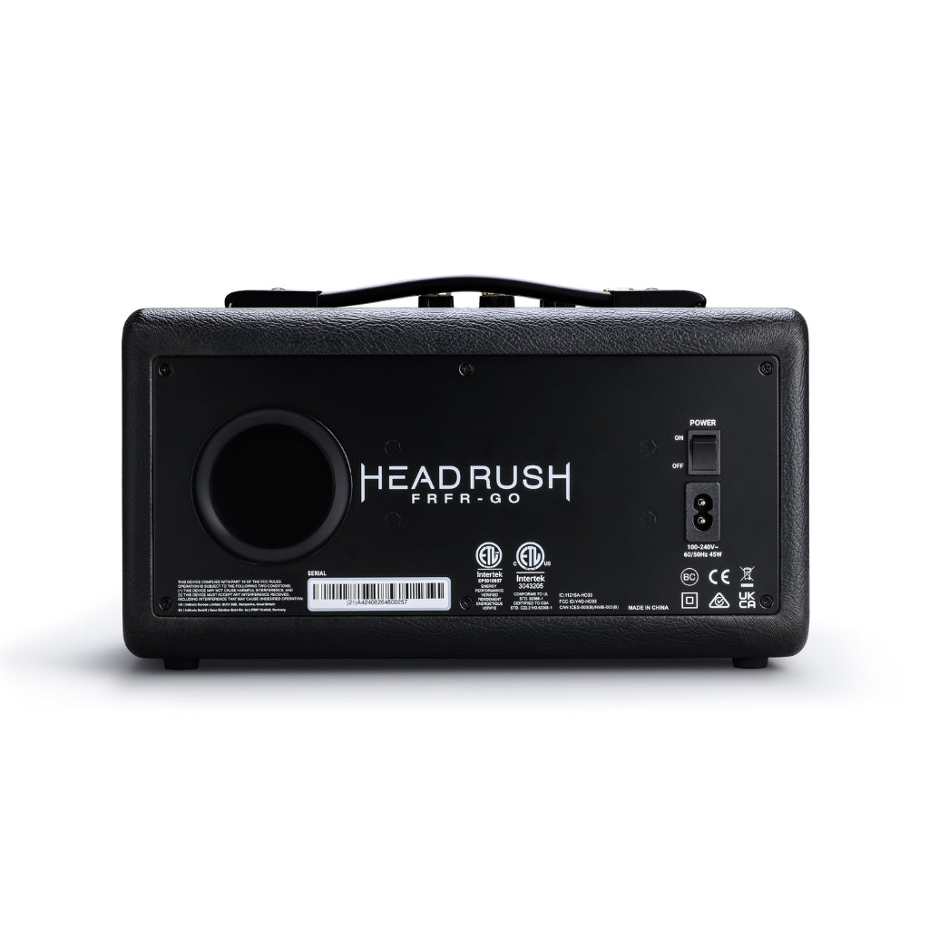 HeadRush FRFR-GO 30W Portable Rechargeable Full Range Speaker with Bluetooth and Aux Input — view 4
