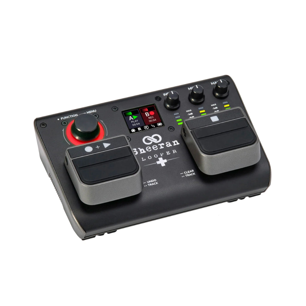 HeadRush Sheeran Looper+ Portable Dual-Track Looper Pedal with 3 Hours Loop Storage, 6+ Hours Battery Life, and USB Audio Interface — view 4