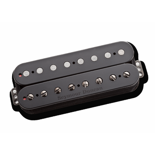 SD 8 String Distortion Bridge PMT Black with Duncan Distortion SH-6 Pickup
