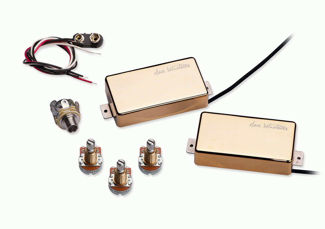Seymour Duncan LW Must Dave Mustaine Set Gold Pickup