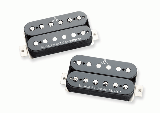 Seymour Duncan ZS 1s Zephyr Silver Humbucker Set Black Pickup