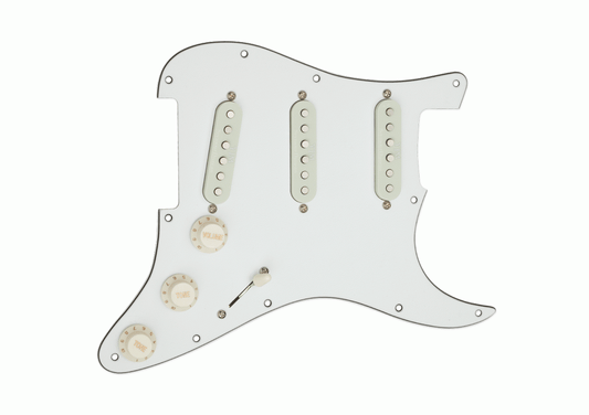 Seymour Duncan STK S10PGD YJM FURY Pickguard Assembly Off-White Pickup