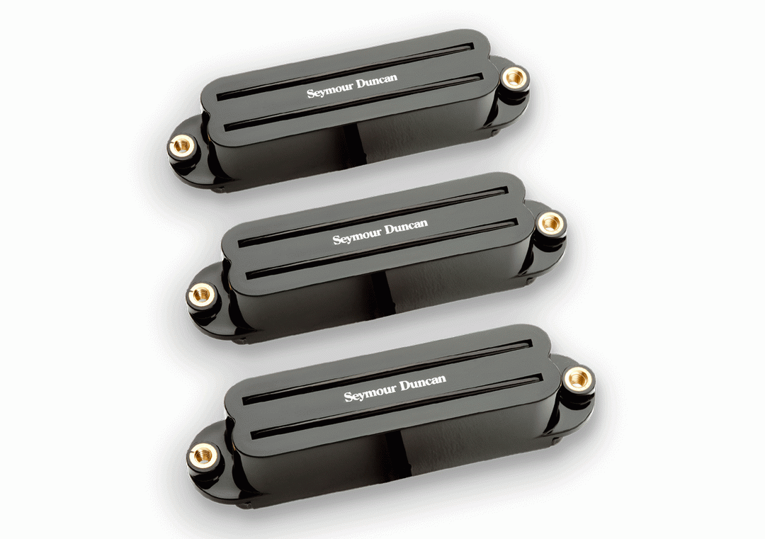 Seymour Duncan Set Hot Rails String Black