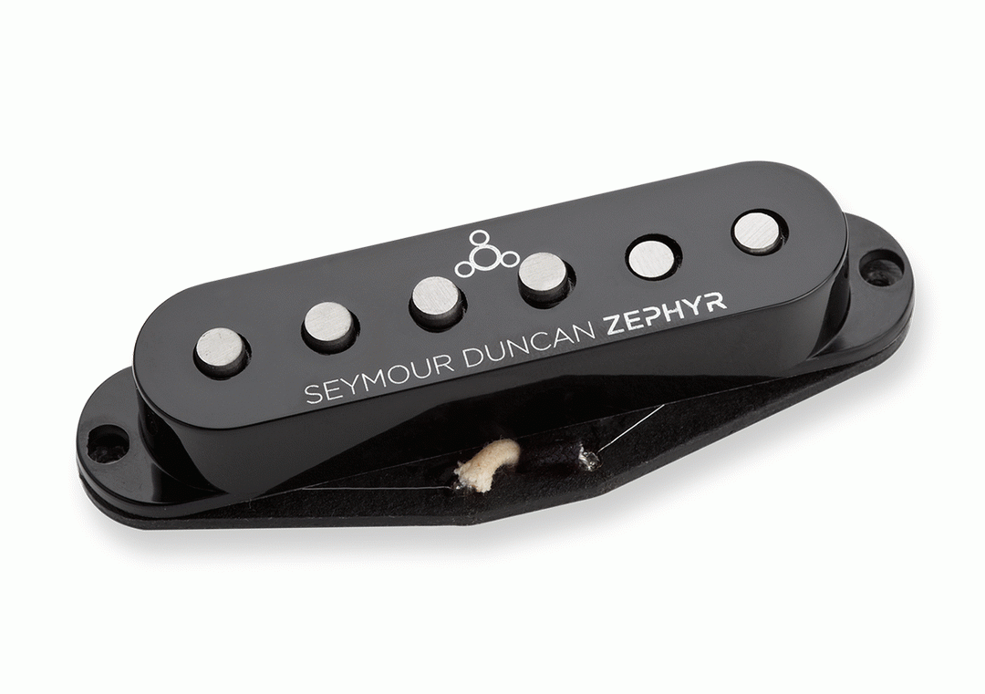 Seymour Duncan ZSL 1b Zephyr Silver String Bridge Black Pickup
