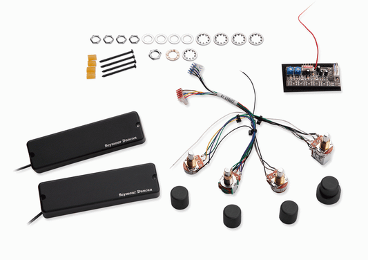 Seymour Duncan ASB 3ASB 6 String Soapbars w/ STC 3ASB Pickup