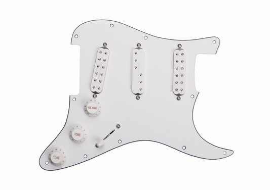 Seymour Duncan Pickguard Assembly Everything Axe White Pickup