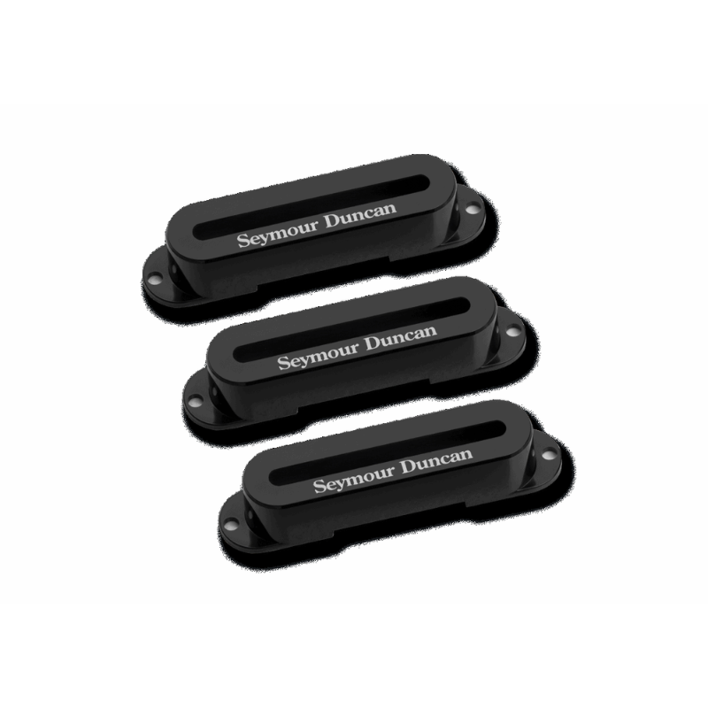 Seymour Duncan Hot Stack Black Stratocaster Pickup Covers Set of 3