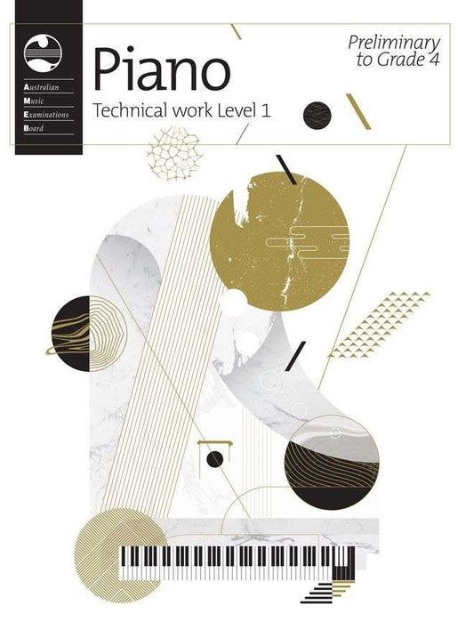 AMEB Piano Technical Work Level 1 2018 — Piano (AMEB Series 18)