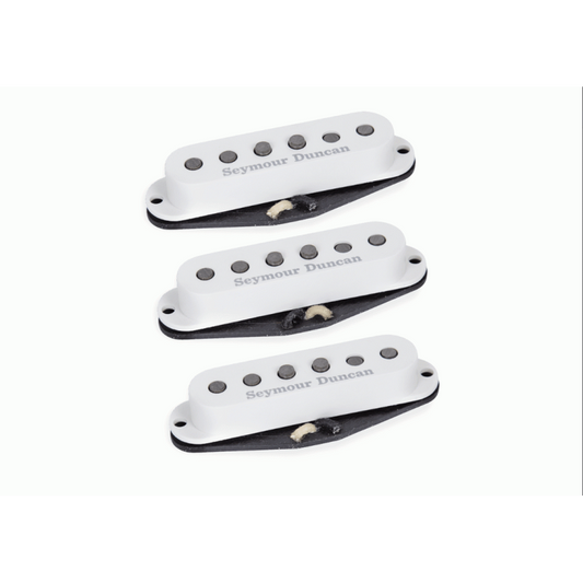 SD Set Scooped Strat White Pickups