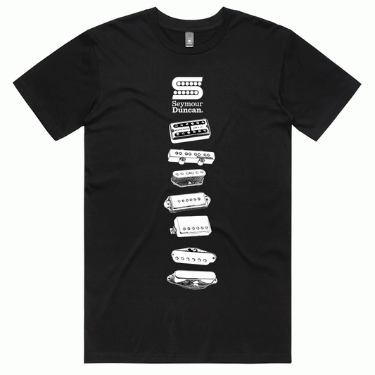 Seymour Duncan SDTD4XL Stacked Pickups T-Shirt XL