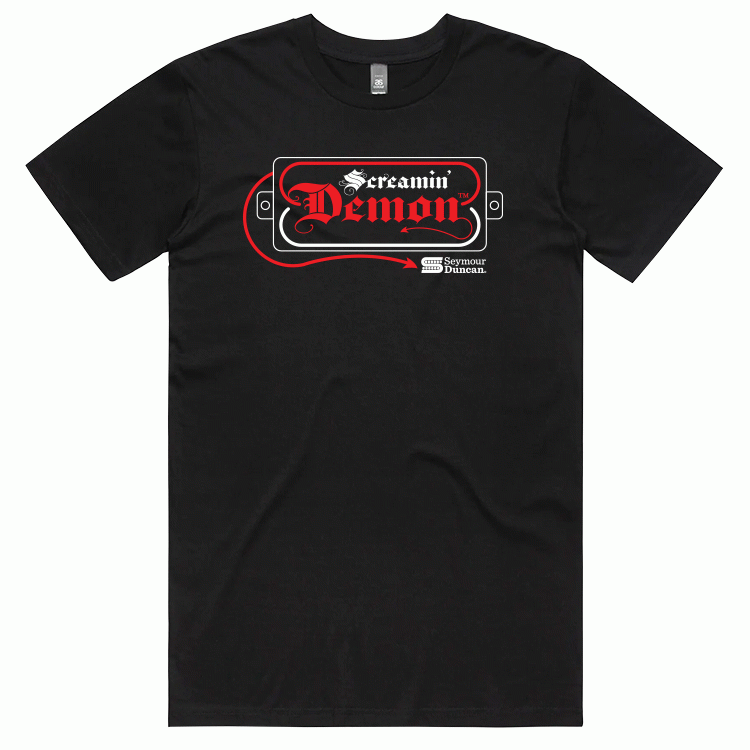 Seymour Duncan SDTD6M Screamin Demon T-Shirt Medium