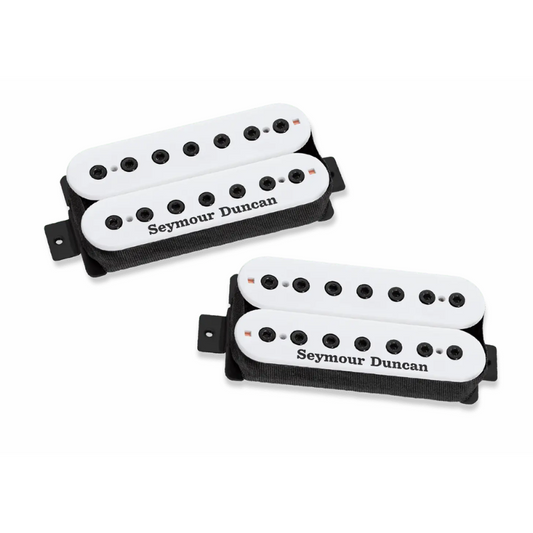 SD Holcomb Signature Set - 7 String White Ceramic Magnet & Alnico 8 Pickup