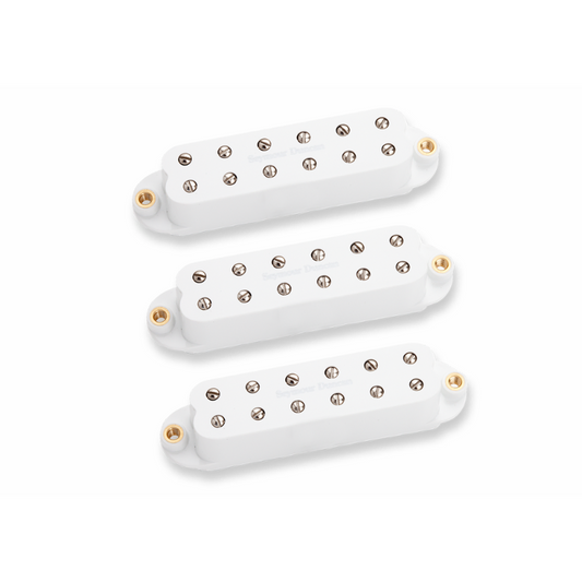 SD Little '78 Strat White Single-Coil Electric Guitar