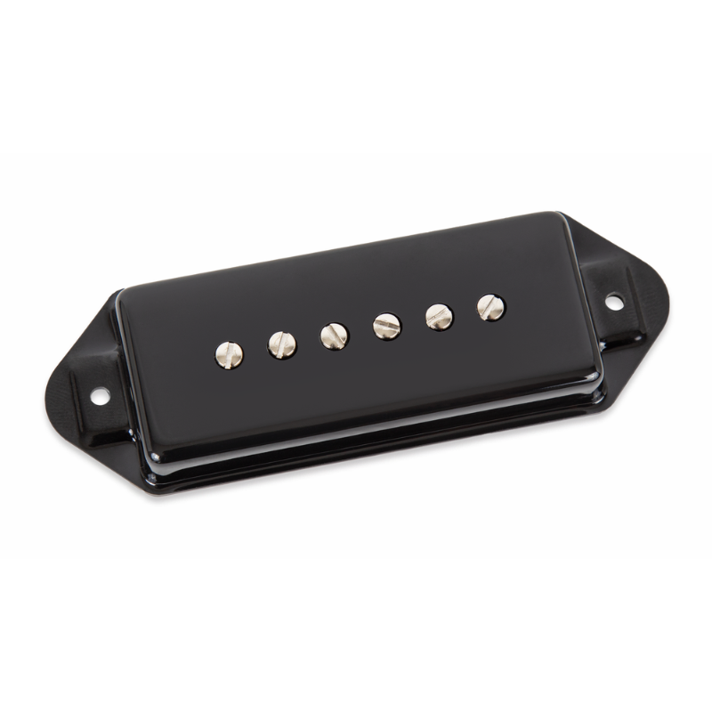 SD Silencer P90B Dog Ear Hot Black Noiseless Pickup