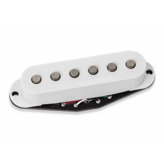 SD Hot Chicken Strat Stack Bridge Pickup - White