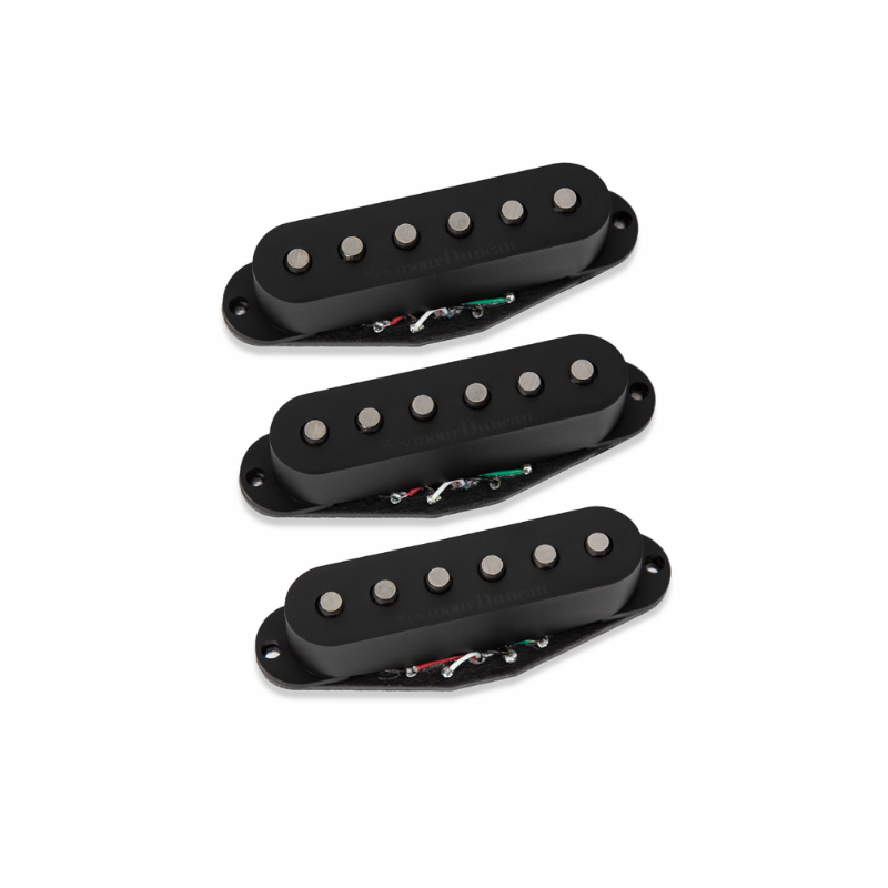 SD Hot Chicken Strat Stack Black Pickups