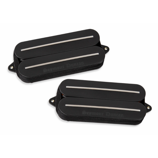Seymour Duncan Rail Series Black Winter 7-String Set with Rail Design