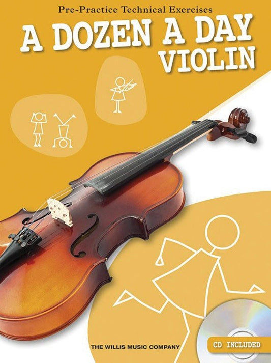 A Dozen a Day - Violin Book with Audio CD, 32 Pages, Willis Music