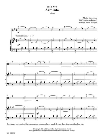 Viola Series 2 Grade 1 Grade Book by AMEB — view 4