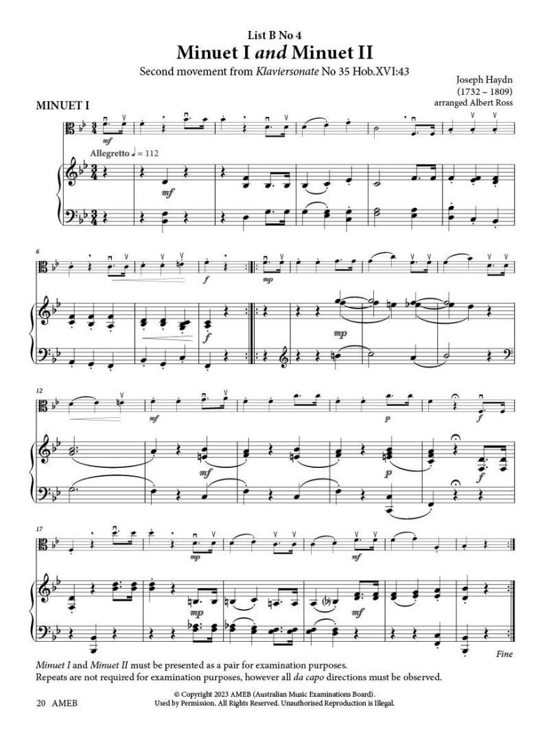 Viola Series 2 Grade 2 Grade Book by AMEB — view 4