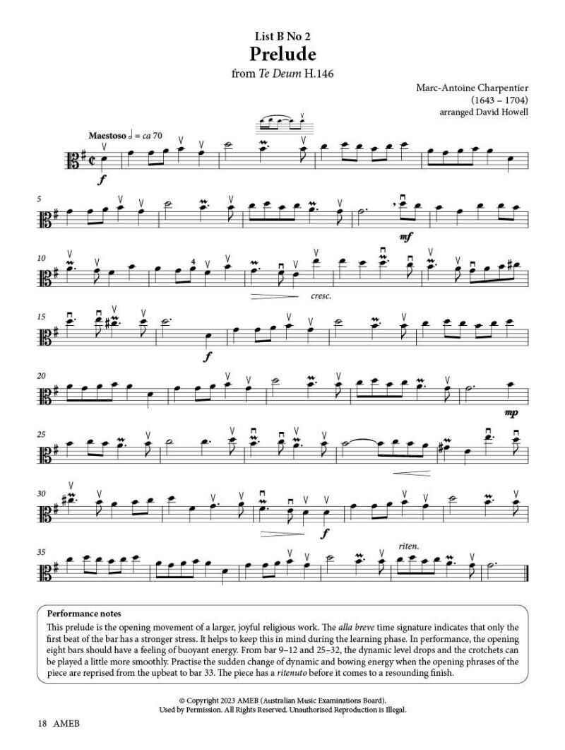 Viola Series 2 Grade 2 Grade Book by AMEB — view 3