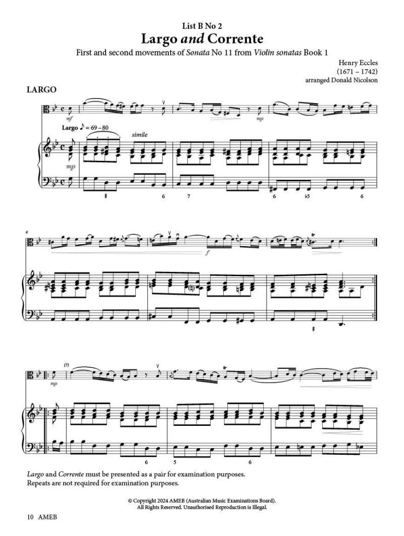 Viola Series 2 Grade 5 Grade Book by AMEB — view 4