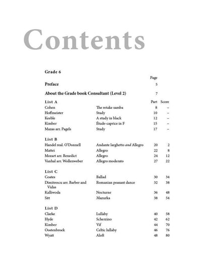 Viola Series 2 Grade 6 Grade Book by AMEB — view 2
