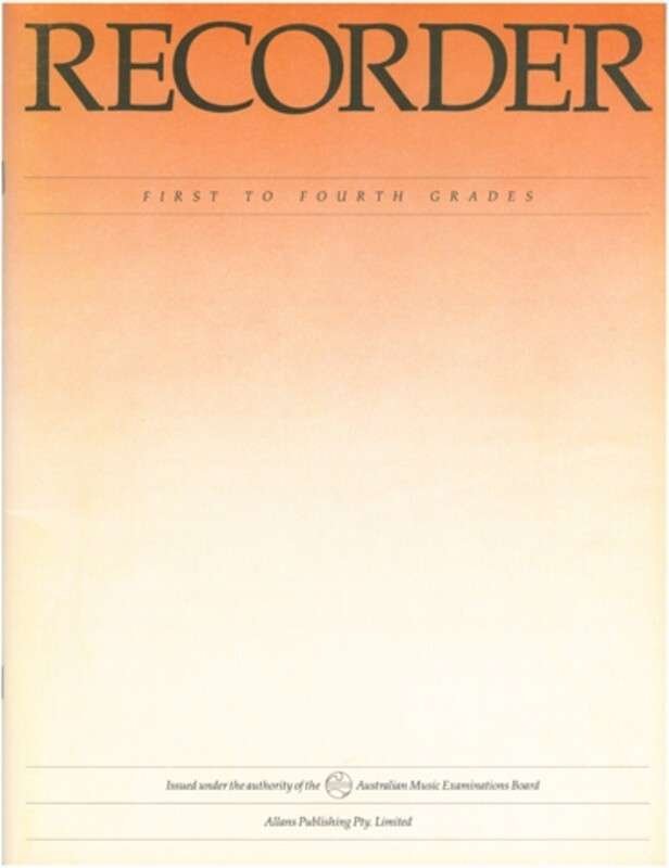 AMEB Recorder Grade Book — Grades 1 to 4 (AMEB)