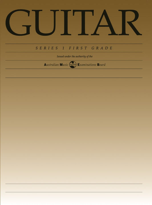AMEB Classical Guitar Grade 1 — Series 1 (AMEB)