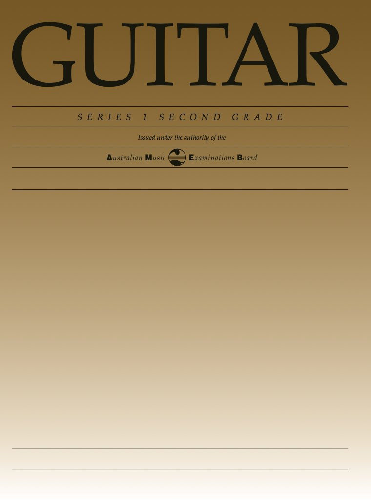 AMEB Classical Guitar Grade 2 — Series 1 (AMEB)