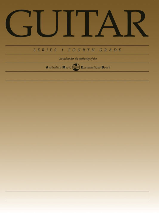 AMEB Classical Guitar Grade 4 — Series 1 (AMEB)