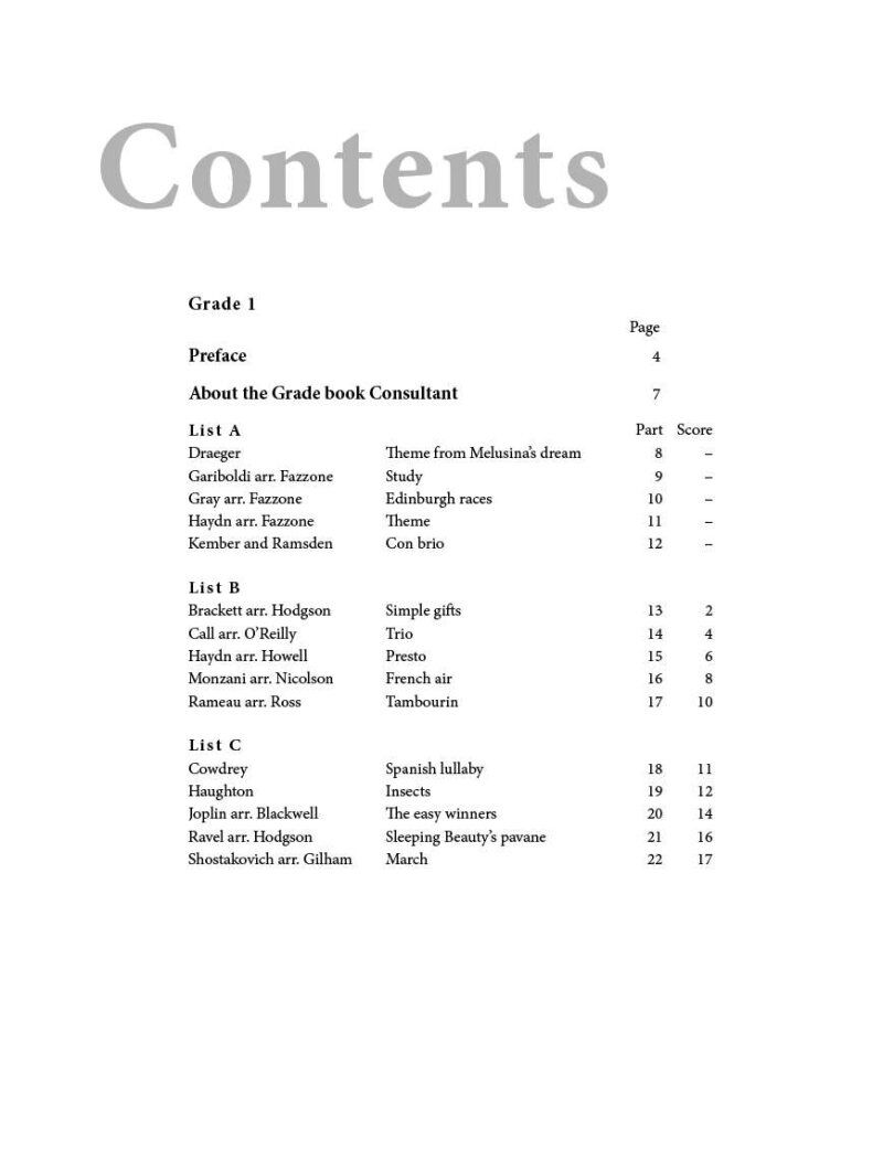 AMEB Flute Series 4 Grade 1 Book — view 2
