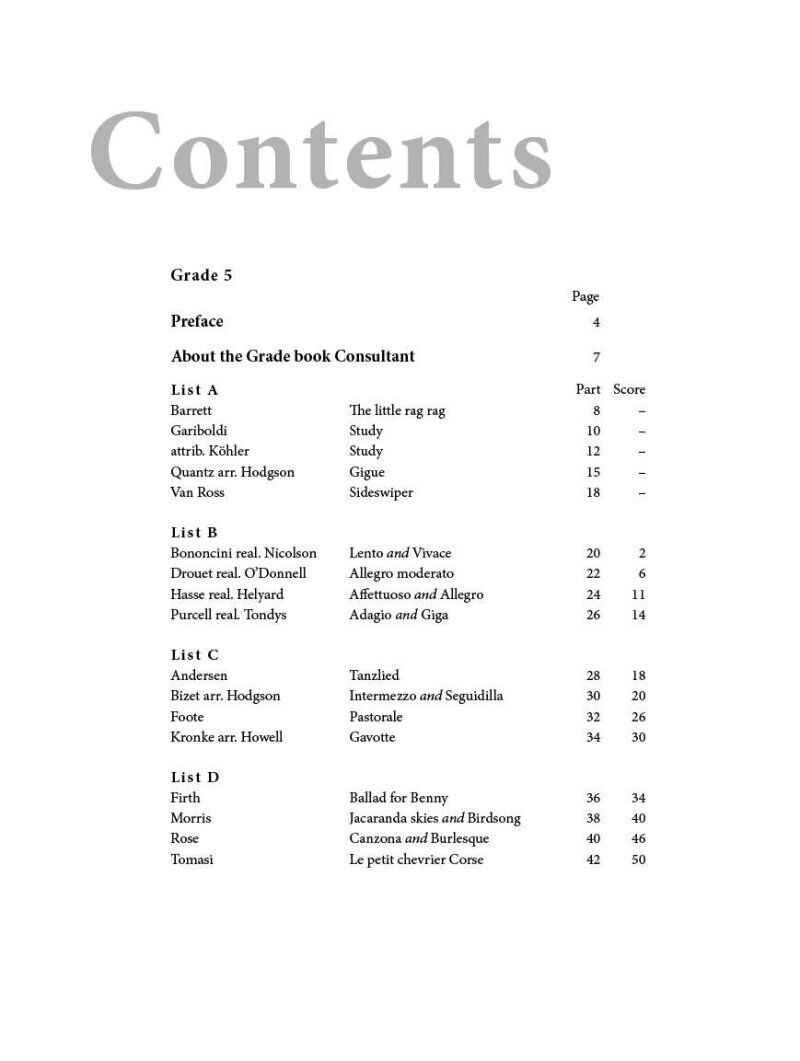 AMEB Flute Series 4 Grade 5 Book — view 2