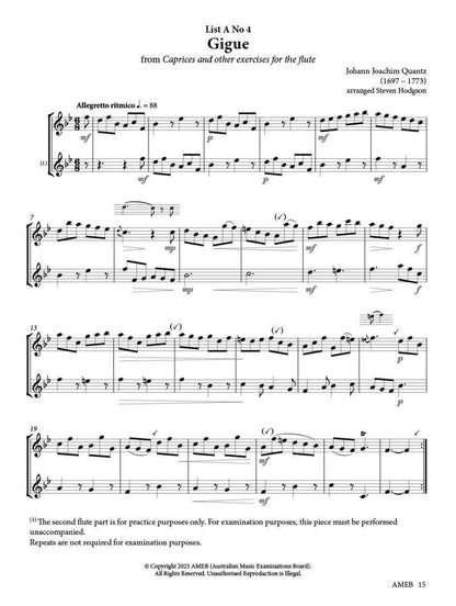 AMEB Flute Series 4 Grade 5 Book — view 3