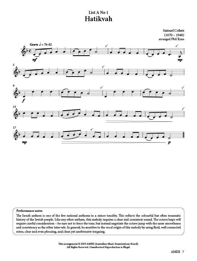 AMEB Trumpet Series 2 Grade 3 Book with Piano Accompaniment — view 3