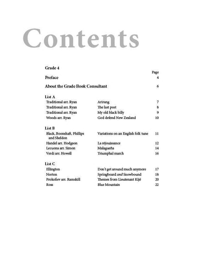 AMEB Trumpet Series 2 Grade 4 Book with Piano Accompaniment — view 2