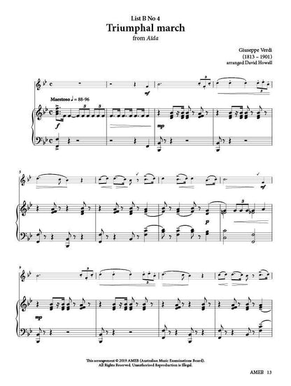 AMEB Trumpet Series 2 Grade 4 Book with Piano Accompaniment — view 4