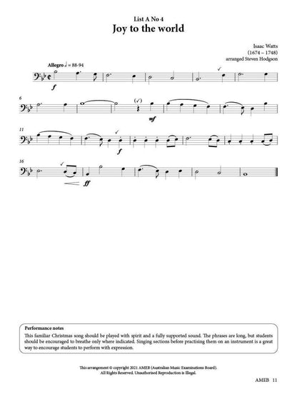 AMEB Trombone & Euphonium Grade 2 Series 2 Repertoire Book — view 4