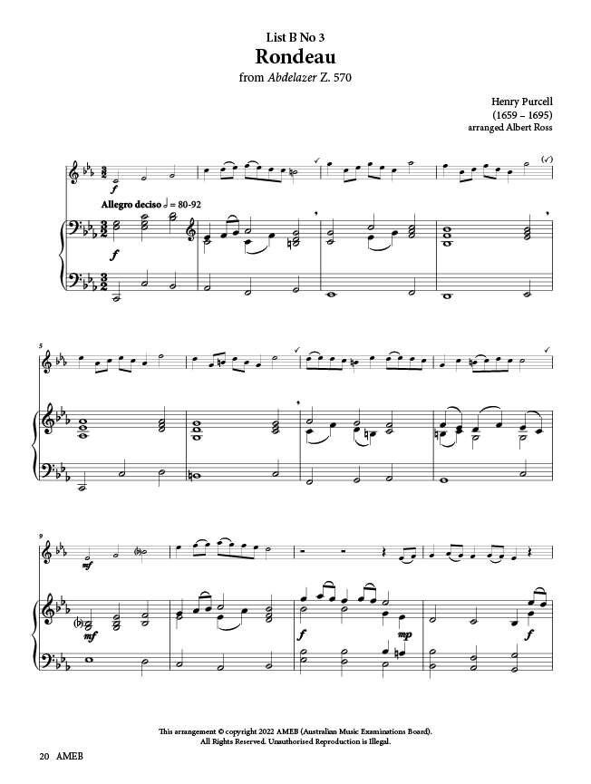 AMEB Trumpet Series 2 Grade 6 Book — view 4
