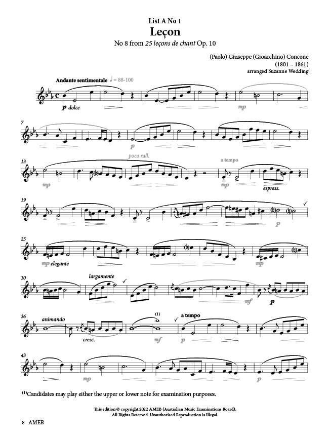 AMEB Trumpet Series 2 Grade 6 Book — view 3