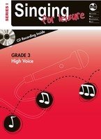 AMEB Singing for Leisure — Grade 3, High Voice, Book & CD, Series 1 (AMEB)