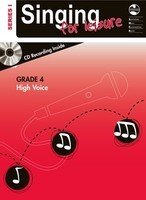 AMEB Singing for Leisure — Grade 4, High Voice, Book & CD, Series 1 (AMEB)